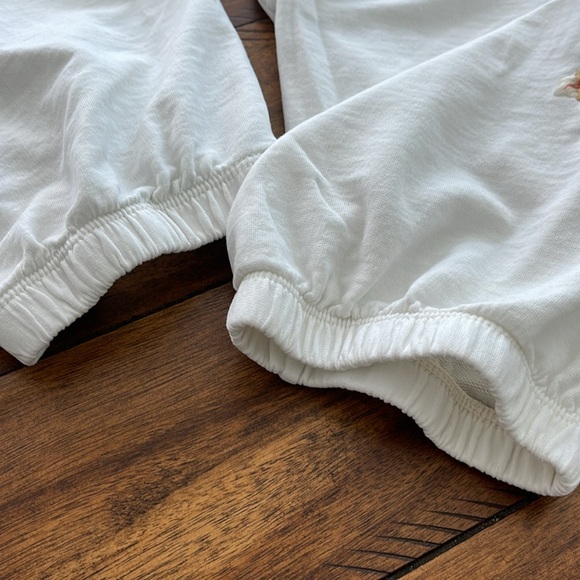 Driftwood Classic Fit Stevie Joggers sweatpants White Embroidery Large Sundance - Picture 9 of 16